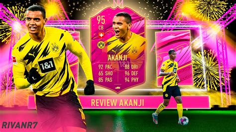 EL MEJOR DFC DE LA BUNDESLIGA AKANJI FUTTIES 95 PLAYER REVIEW FIFA