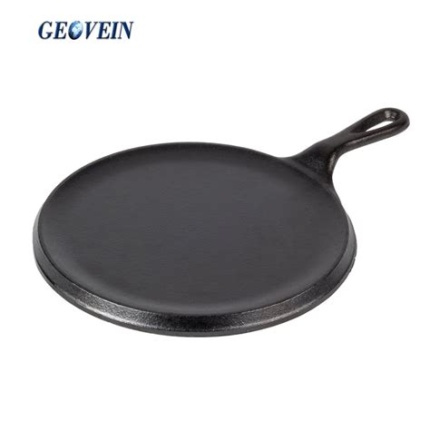 Non Stick Cast Iron Roti Flat Pan With Handle Buy Cast Iron Roti Pan