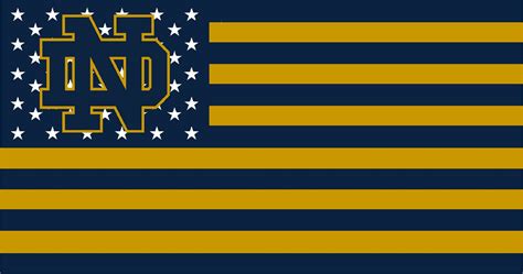 Notre Dame American Flag – Flags University