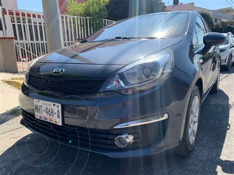 Kia Rio Sedan LX Usado 2017 Color Grafito Precio 170 000