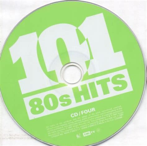 Various Artists 101 80s Hits Disc 4 CD EBay