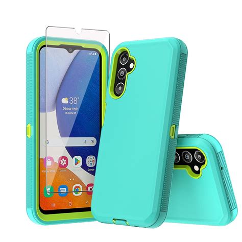 Xhy Samsung Galaxy A14 5G Case With Screen Protector Military Grade