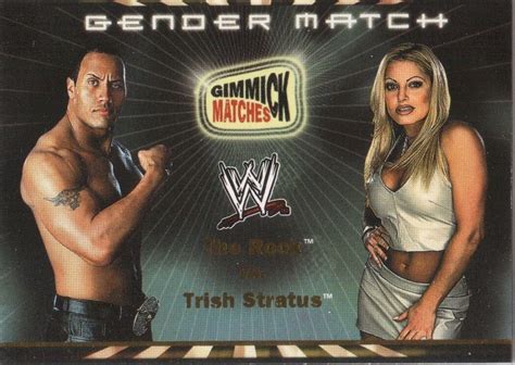 Trish Stratus And The Rock