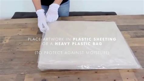 How To Safely Pack Canvas Arts Paintings Artworks Packing Of