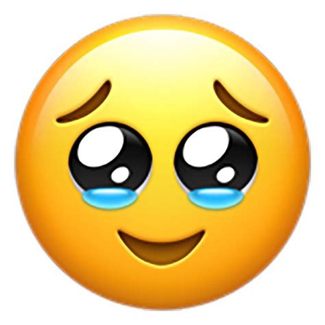 🥹 Emoji Face Holding Back Tears Png Ios Emoji Phone Emoji Emoji