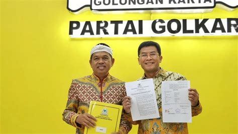 Dedi Mulyadi Dan Erwan Setiawan Raih Dukungan Dari 9 Partai Non