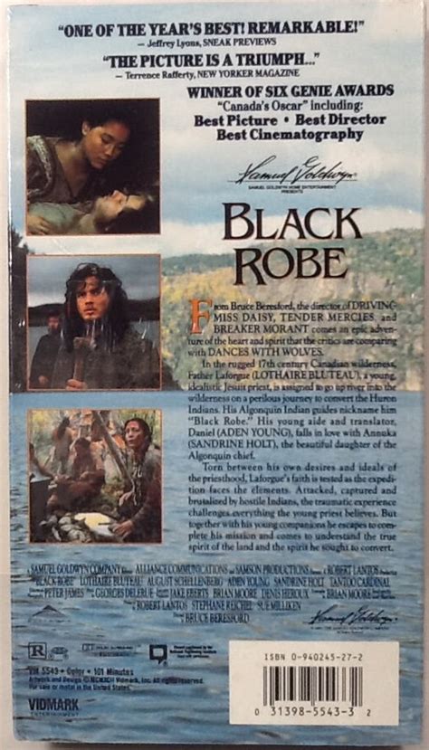 Vintage Factory Sealed Black Robe Vhs Lothaire Bluteau Aden Etsy