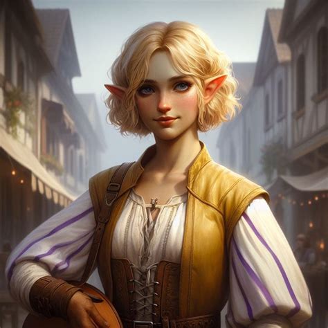 Pin By Deborah DeMondo On DnD Short Blonde Hair Portrait Short Blonde