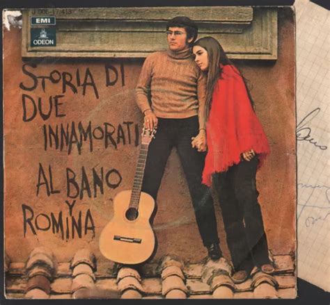 AL BANO ROMINA POWER Storia Di Due Innamorati 1 Spagna Autografi