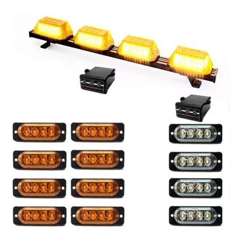 Kit Guincho Plataforma Giroflex Estrobo Sinaleira Led 12v à venda em