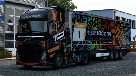 Euro Truck Simulator 2 Skin Volvo FH électrique v1 0 Mod