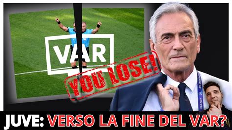 JUVENTUS FINE Del VAR Se Succede FESTEGGIANO Tutti Tranne LINTER