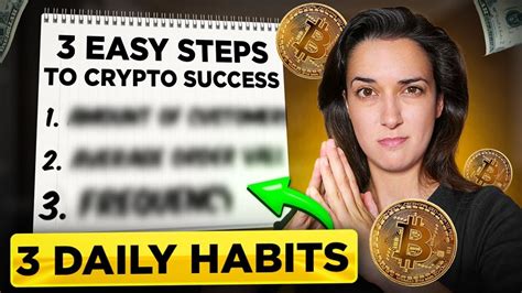 Crypto Investing Guide 3 Simple Daily Habits For Beginners 👍 Long