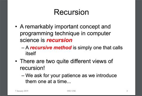 What is recursion in Java? | ChuWen Sun