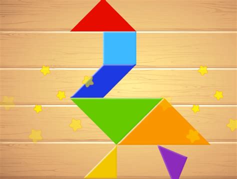 Tangram pictures to make