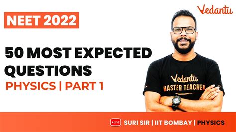 NEET 2022 50 Most Expected Questions 1 NEET Physics Questions