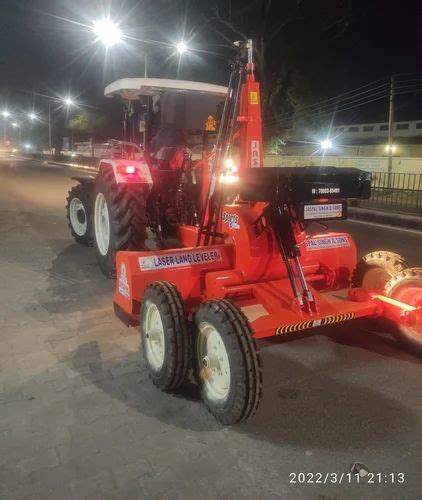 Jaspal Mild Steel Laser Land Leveler For Agriculture Size W Feet