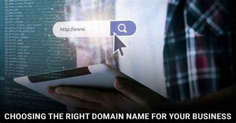 Choosing The Right Domain Name For Your Business IEMLabs Blog