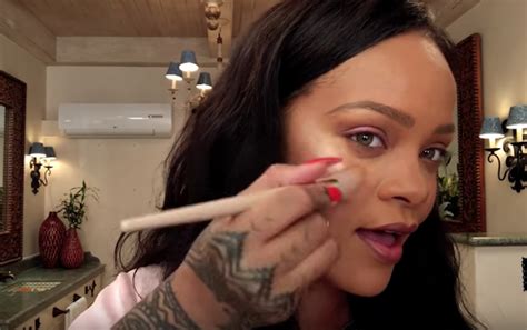 Rihanna's Makeup Tutorial For 'Vogue' Is Bloody Hilarious