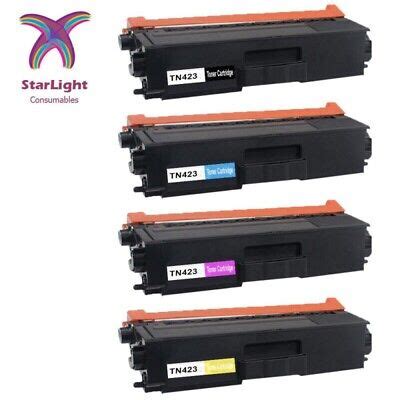 TN423 4 Toner Cartridge Compatible With Brother DCP L8410CDN HL