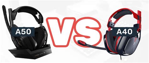 Astro A40 vs A50 - Gaming Headset Comparison