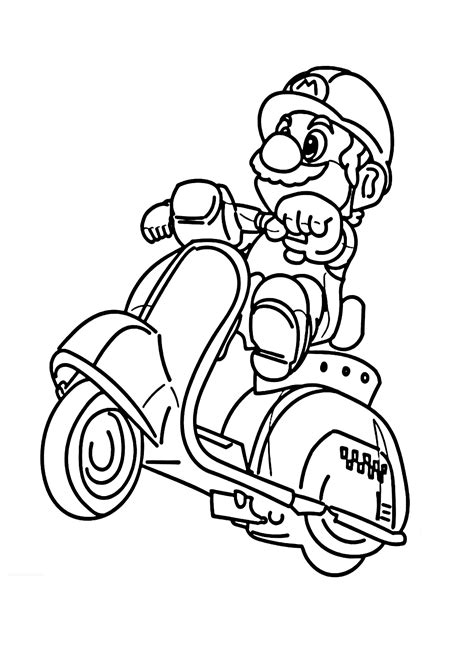 Super Mario Odyssey Coloring Pages Printable For Free Download