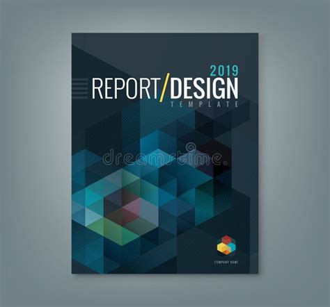 Cover Annual Report, Colorful Windmill Origami Paper Stock Vector ...