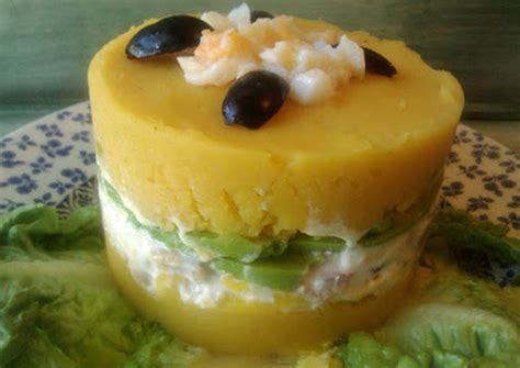 Causa Limeña Una Receta Tradicional Peruana Receta De 🍏 La Cocinera