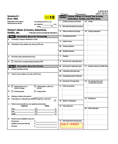 Irs Schedule K 1 Instructions 2024 Booklet Misha Merrily