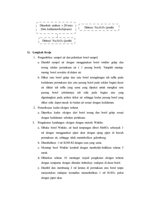 Laporan Praktikum Ekologi Produktivitas Primer Pdf