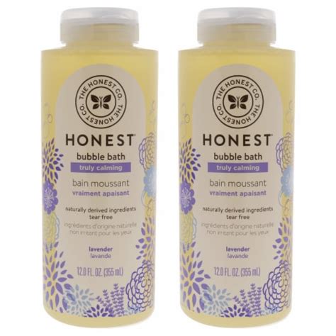 Honest Bubble Bath Truly Calming Lavender Pack Of 2 12 Oz 12 Oz Kroger