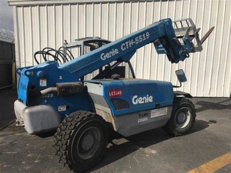 2006 Genie Gth 5519 Telescopic Forklift Kdr Equipment