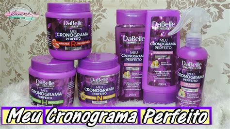 Resenha Meu Cronograma Perfeito Dabelle Hair Laiane Lira Youtube