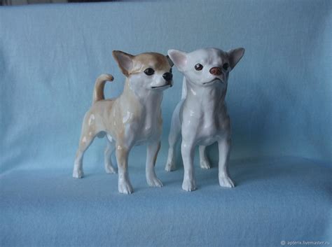 Статуэтка собаки ,,чихуахуа гладкошёрстная".: в интернет-магазине ...