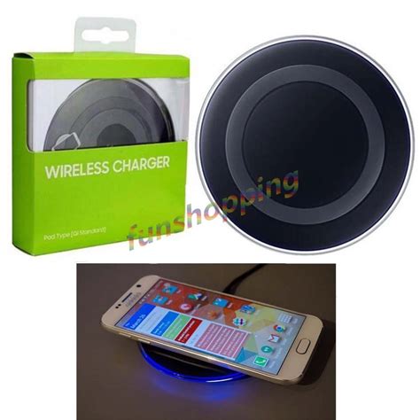 With Original Box Universal Qi Wireless Charger Charging Pad Ep Pg920i For Samsung Galaxy S6 S6