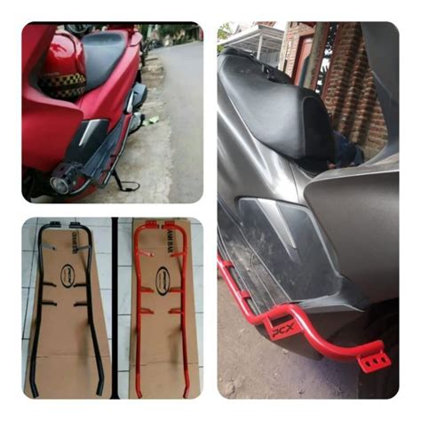 Jual Crasbar Pcx Lokal Cc Terbaru Pengaman Body Pcx Cc Shopee