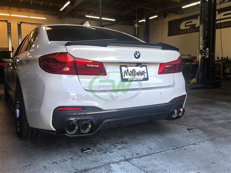 Rw Carbon Bmw G Series F M D Style Carbon Fiber Diffuser