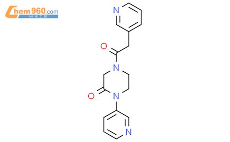 2097930 70 4 1 Pyridin 3 Yl 4 2 Pyridin 3 Yl Acetyl Piperazin 2 One