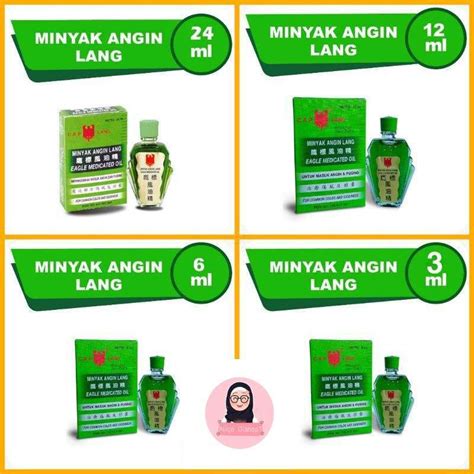 Promo MINYAK ANGIN LANG CAP LANG BALSEM LANG EAGLE BALM INHALER LANG