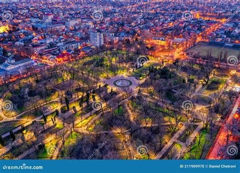 Galati Romania 28 De Febrero De 2021 Vista Aérea De La Ciudad De