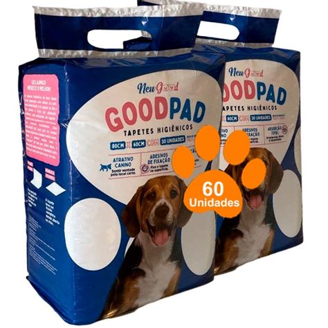 Tapete Higienico Pet Good Pads 80x60 60 Unidades Shopee Brasil