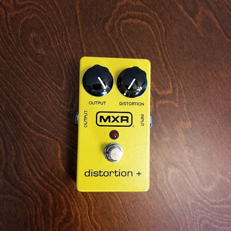 Mxr M104 Distortion 1995 Present Yellow Reverb