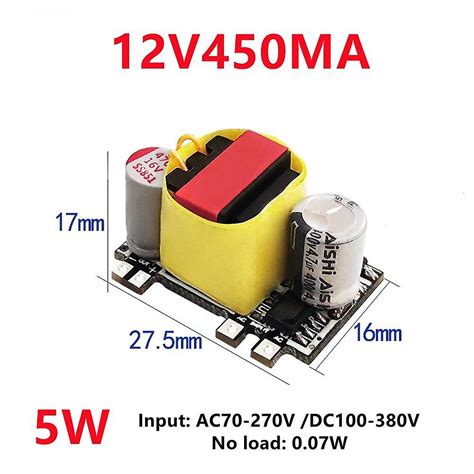 Ac Dc 5v 2000ma 12v 1000ma 24v 500ma 10w Precision Buck Converter Ac