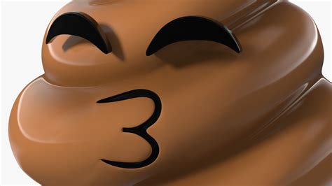 Poop Emoji Smiling Set 3D Model $99 - .3ds .blend .c4d .fbx .max .ma ...