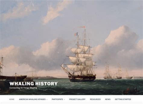 Worlds Most Comprehensive Whaling History Database Released Whaling