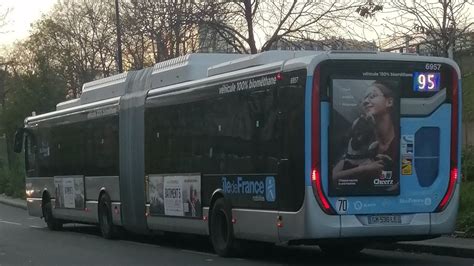 Les Urbanway Gnv Cursor Sur Le Bus Ratp Youtube