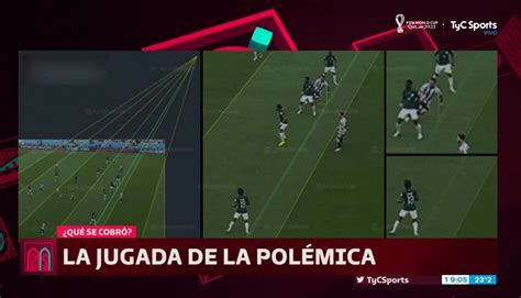 Alejandro Cisternas On Twitter En Tyc Reclaman Que El Offside A