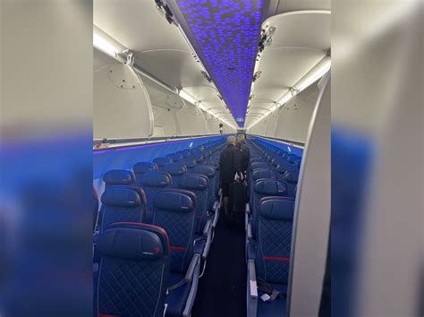 The airbus a321neo delta cabin features a secret quiet zone for sleep 25