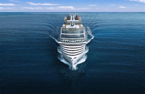 MSC World Europa Sets Sail For Naming Ceremony Next Month