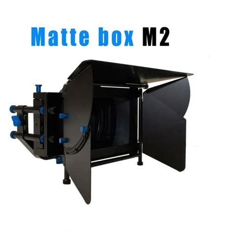 DSLR 15mm Rod pro Matte Box Mattebox M2 For 15mm Rail Support System ...